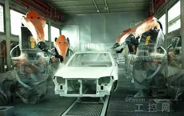 機器人系統在涂裝生產線上的應用