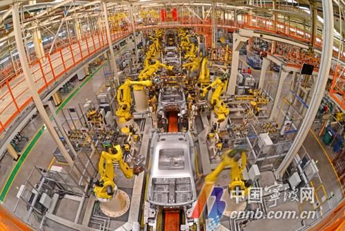 產值1924億!汽車制造業躍升為寧波第一大行業